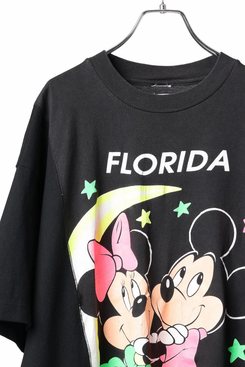 CHANGES x LOOM exclusive VINTAGE REMAKE T-SHIRT - new edition (BLACK #D) - Image 3