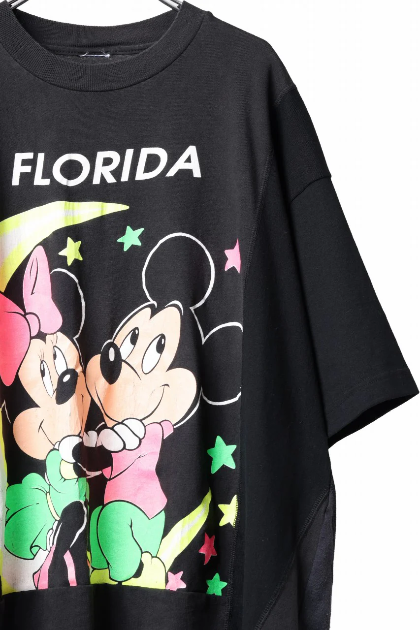 CHANGES x LOOM exclusive VINTAGE REMAKE T-SHIRT - new edition (BLACK #D) - Image 4