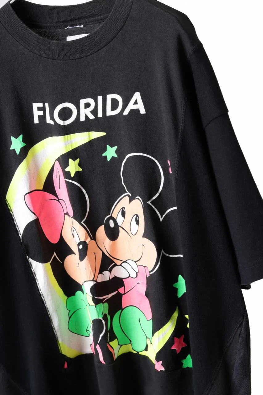 CHANGES x LOOM exclusive VINTAGE REMAKE T-SHIRT - new edition (BLACK #D) - Image 6