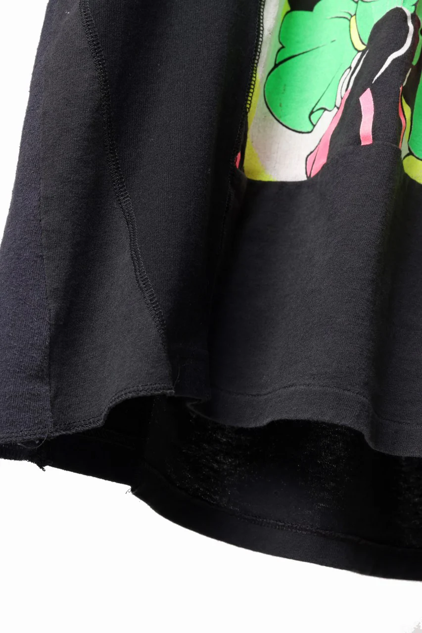 CHANGES x LOOM exclusive VINTAGE REMAKE T-SHIRT - new edition (BLACK #D) - Image 7
