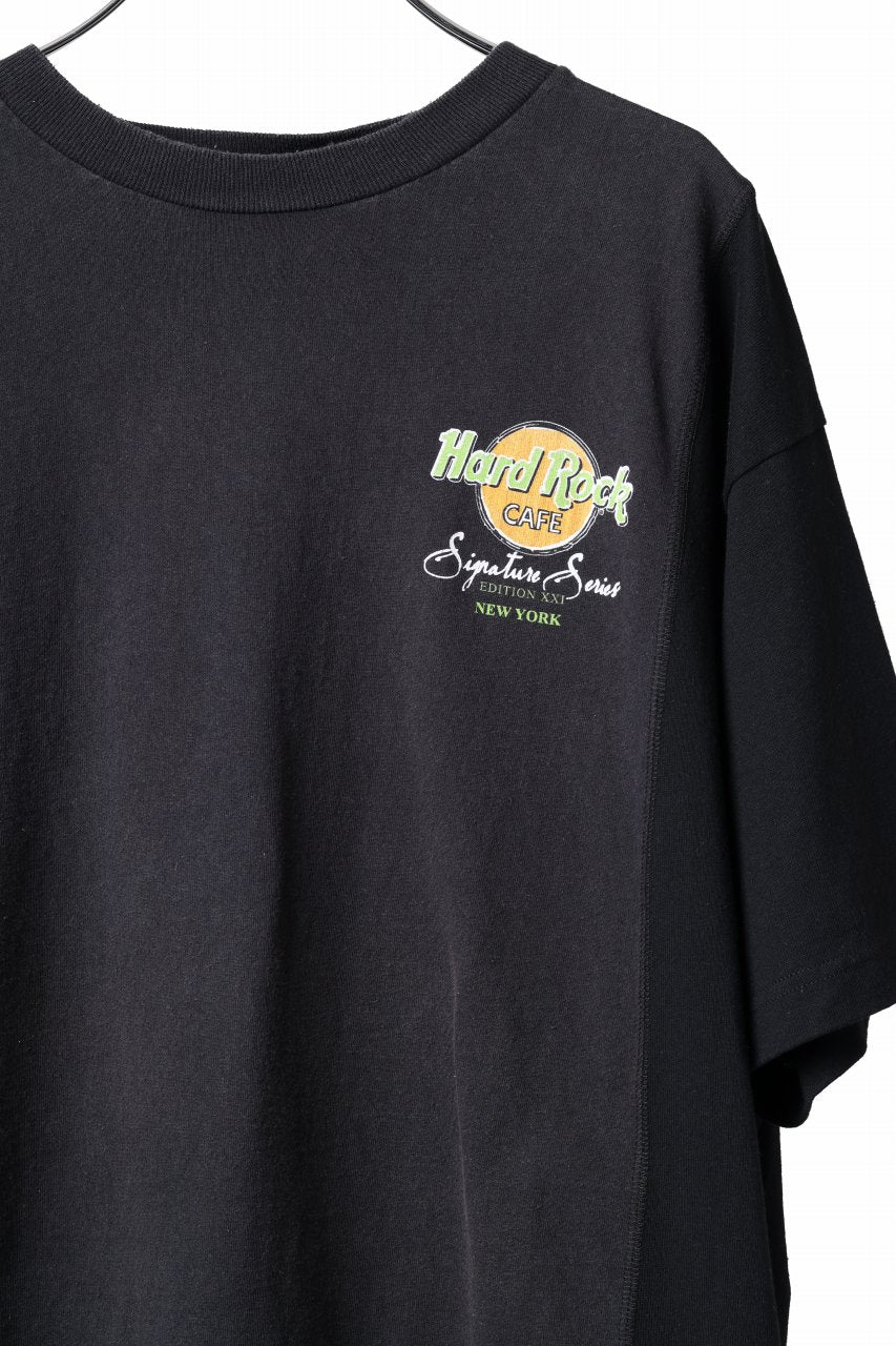 CHANGES x LOOM exclusive VINTAGE REMAKE T-SHIRT - new edition (BLACK #E) - Image 4