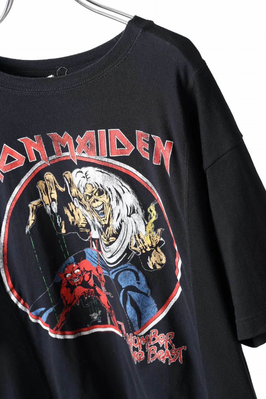 CHANGES x LOOM exclusive VINTAGE REMAKE T-SHIRT - new edition (BLACK #J) - Image 7