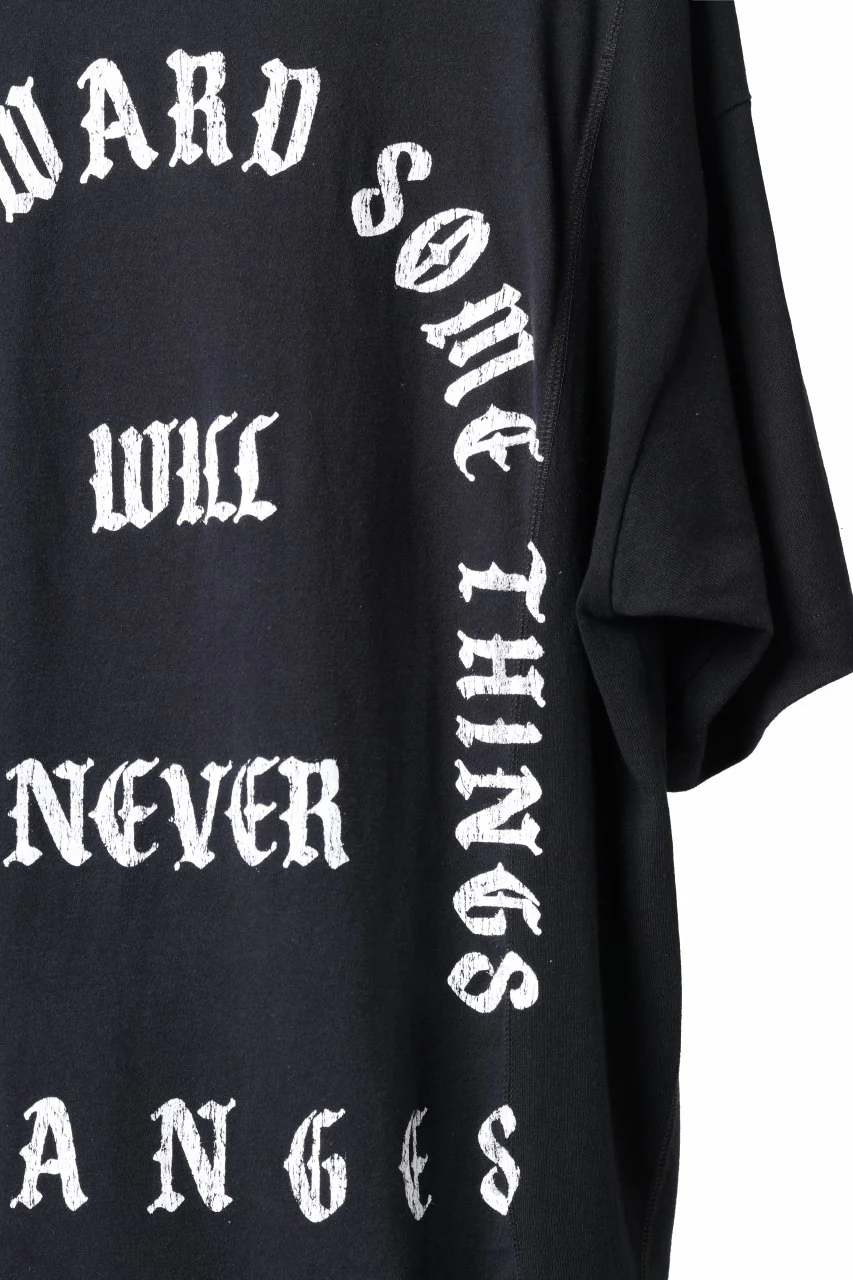 CHANGES x LOOM exclusive VINTAGE REMAKE T-SHIRT - new edition (BLACK #J) - Image 8