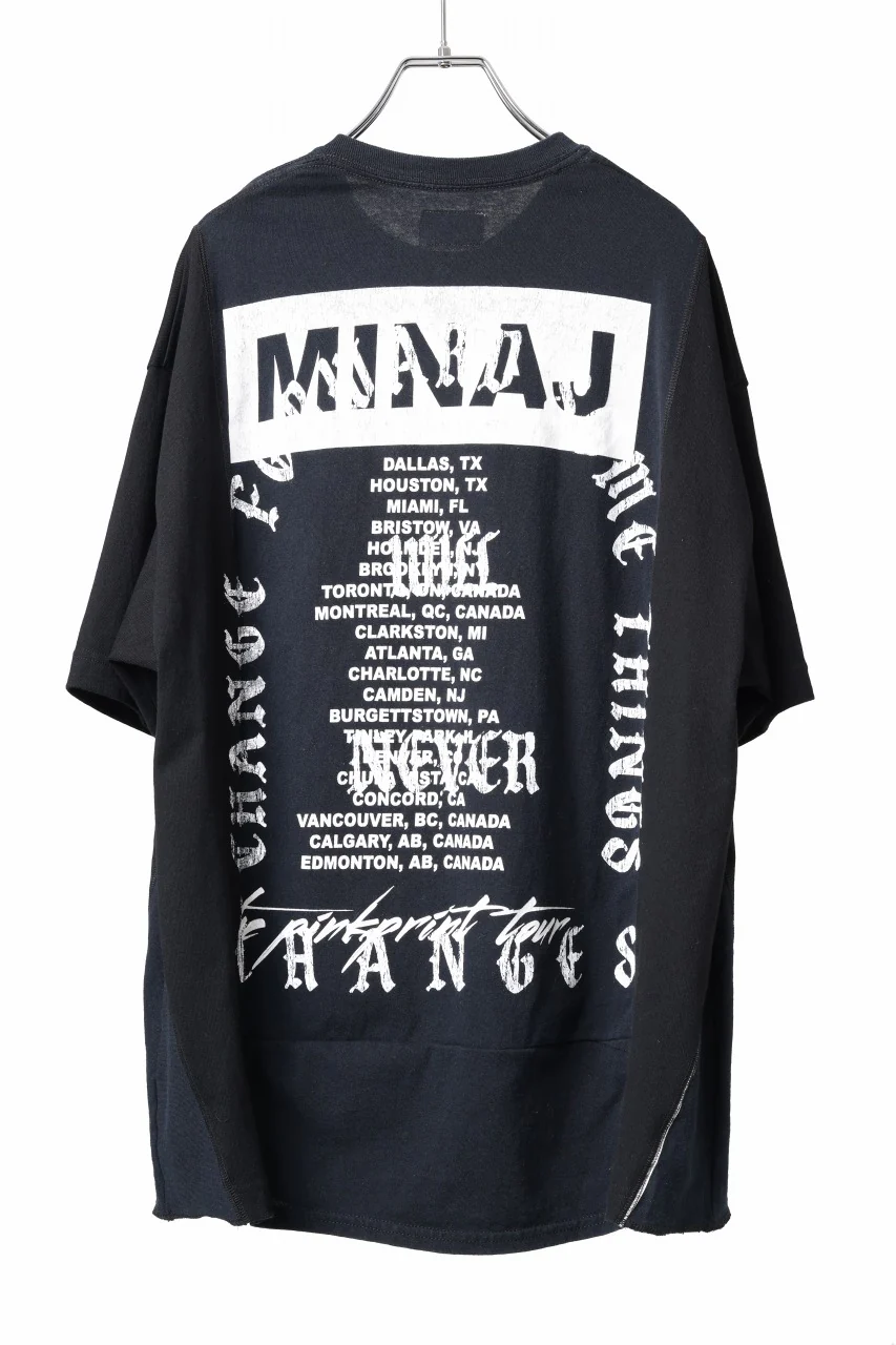 CHANGES x LOOM exclusive VINTAGE REMAKE T-SHIRT - new edition (BLACK #N) - Image 2