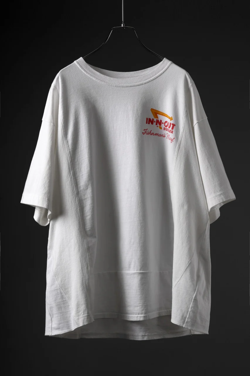 CHANGES x LOOM exclusive VINTAGE REMAKE T-SHIRT - new edition (WHITE #A)