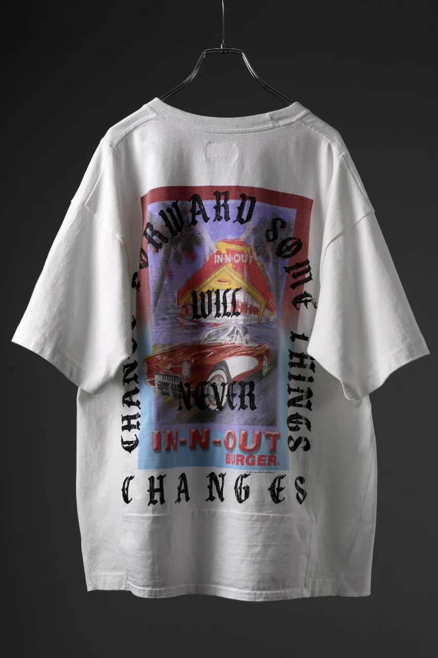 CHANGES x LOOM exclusive VINTAGE REMAKE T-SHIRT - new edition (WHITE #A) - Image 2