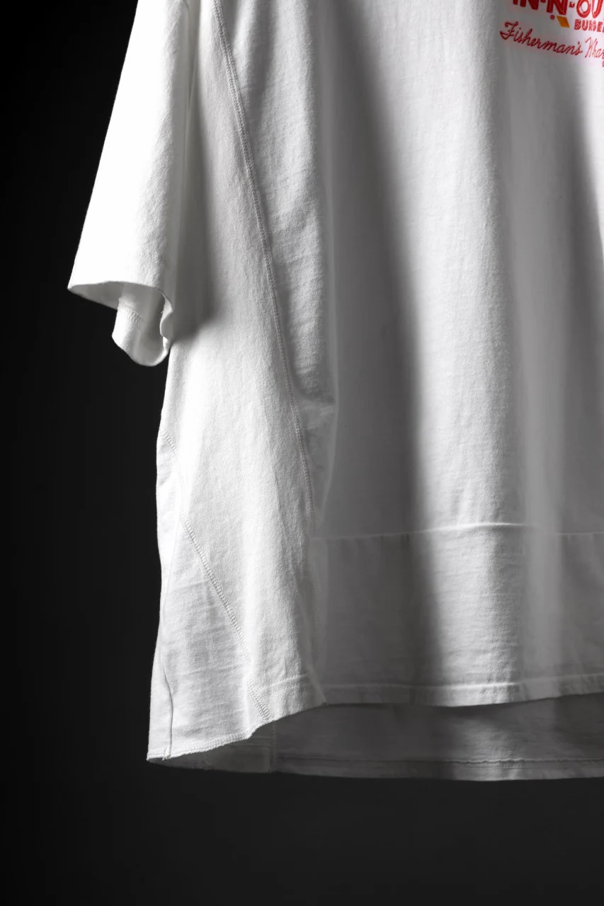 CHANGES x LOOM exclusive VINTAGE REMAKE T-SHIRT - new edition (WHITE #A) - Image 5
