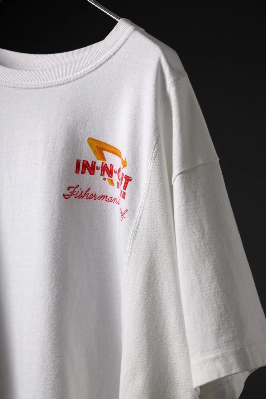 CHANGES x LOOM exclusive VINTAGE REMAKE T-SHIRT - new edition (WHITE #A) - Image 6