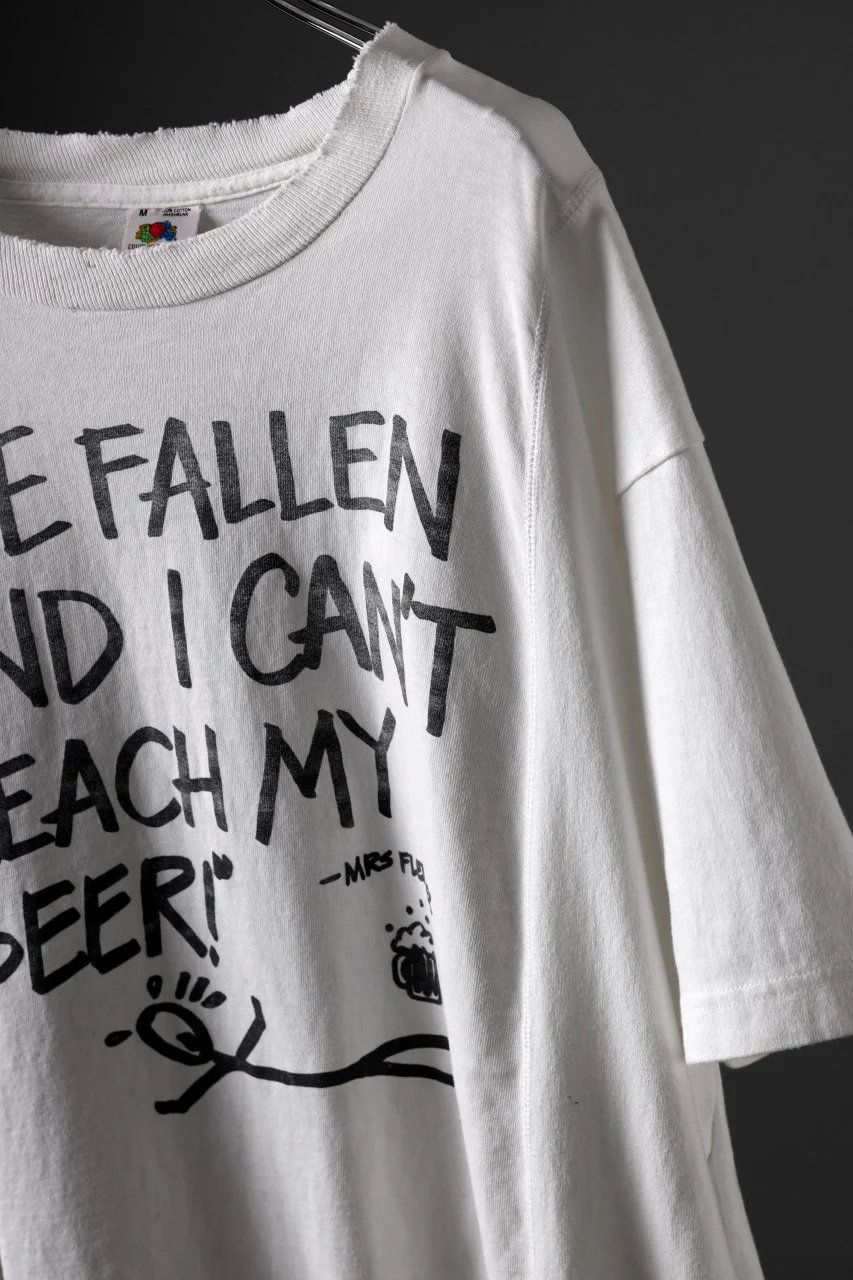 CHANGES x LOOM exclusive VINTAGE REMAKE T-SHIRT - new edition (WHITE #B) - Image 6