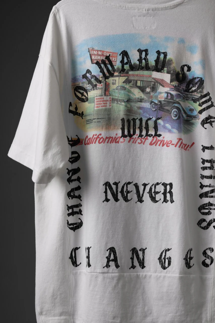 CHANGES x LOOM exclusive VINTAGE REMAKE T-SHIRT - new edition (WHITE #C) - Image 7