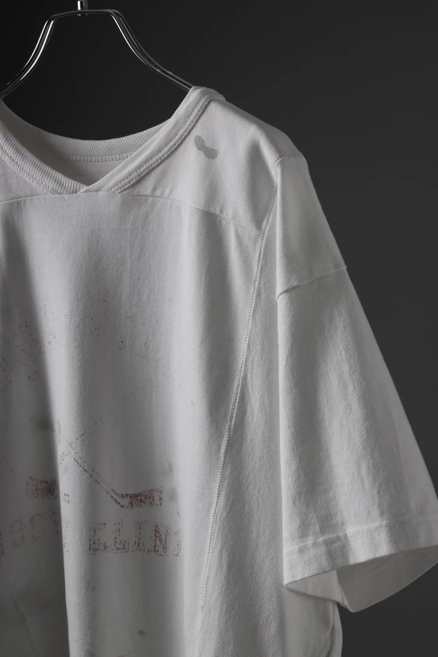 CHANGES x LOOM exclusive VINTAGE REMAKE T-SHIRT - new edition (WHITE #D) - Image 4