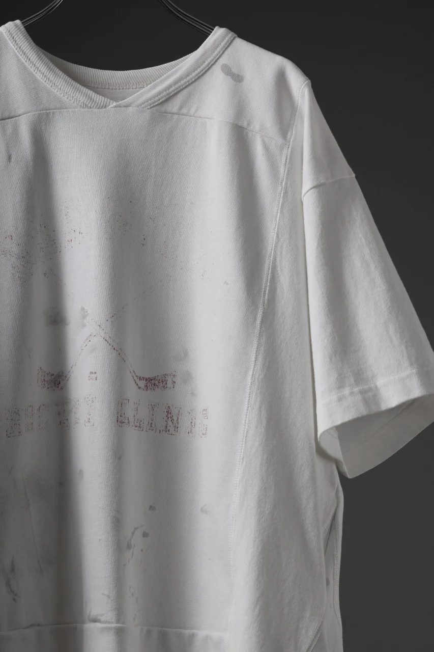 CHANGES x LOOM exclusive VINTAGE REMAKE T-SHIRT - new edition (WHITE #D) - Image 5