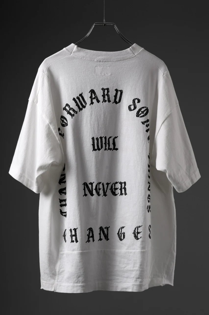 CHANGES x LOOM exclusive VINTAGE REMAKE T-SHIRT - new edition (WHITE #E) - Image 2