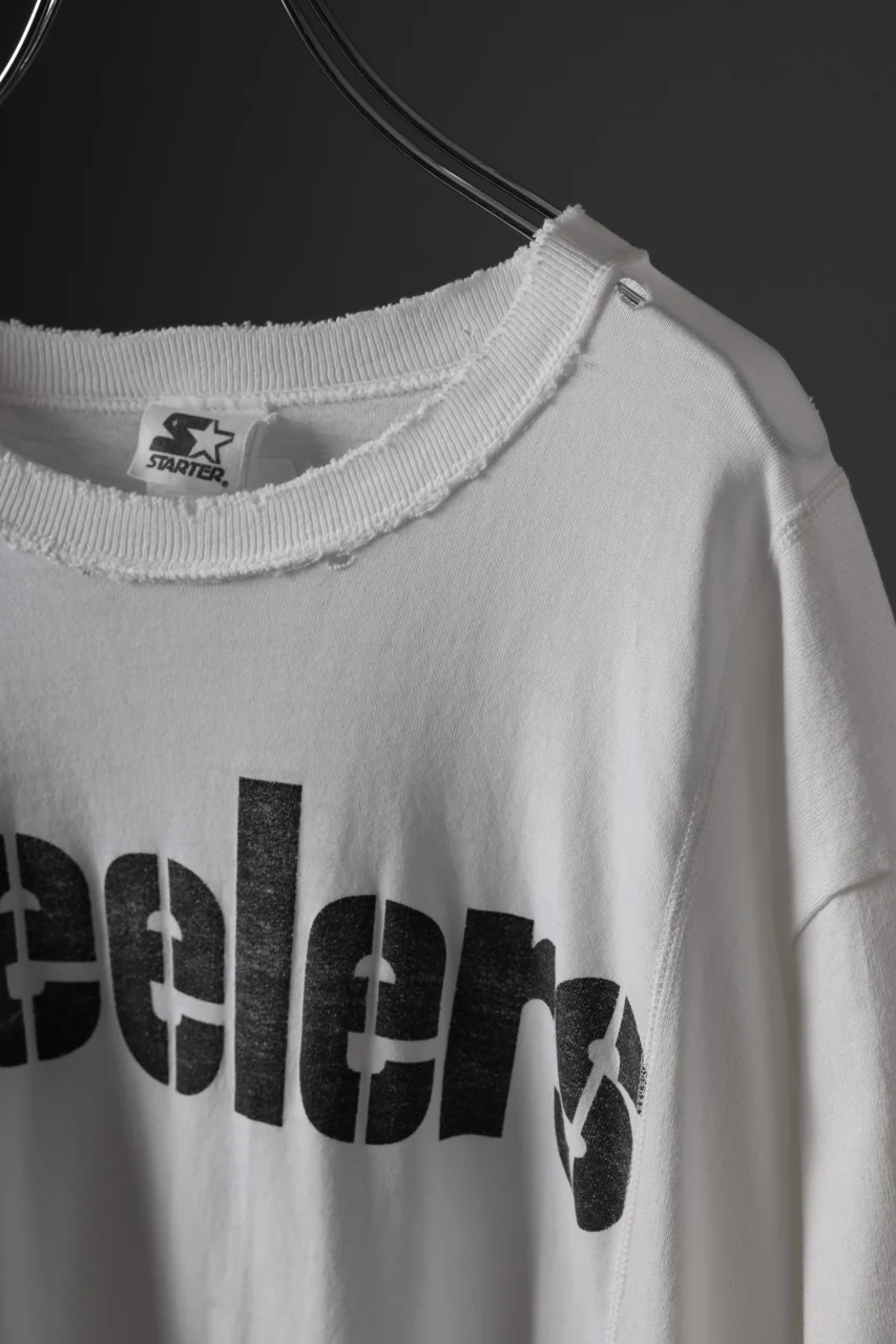 CHANGES x LOOM exclusive VINTAGE REMAKE T-SHIRT - new edition (WHITE #F) - Image 6