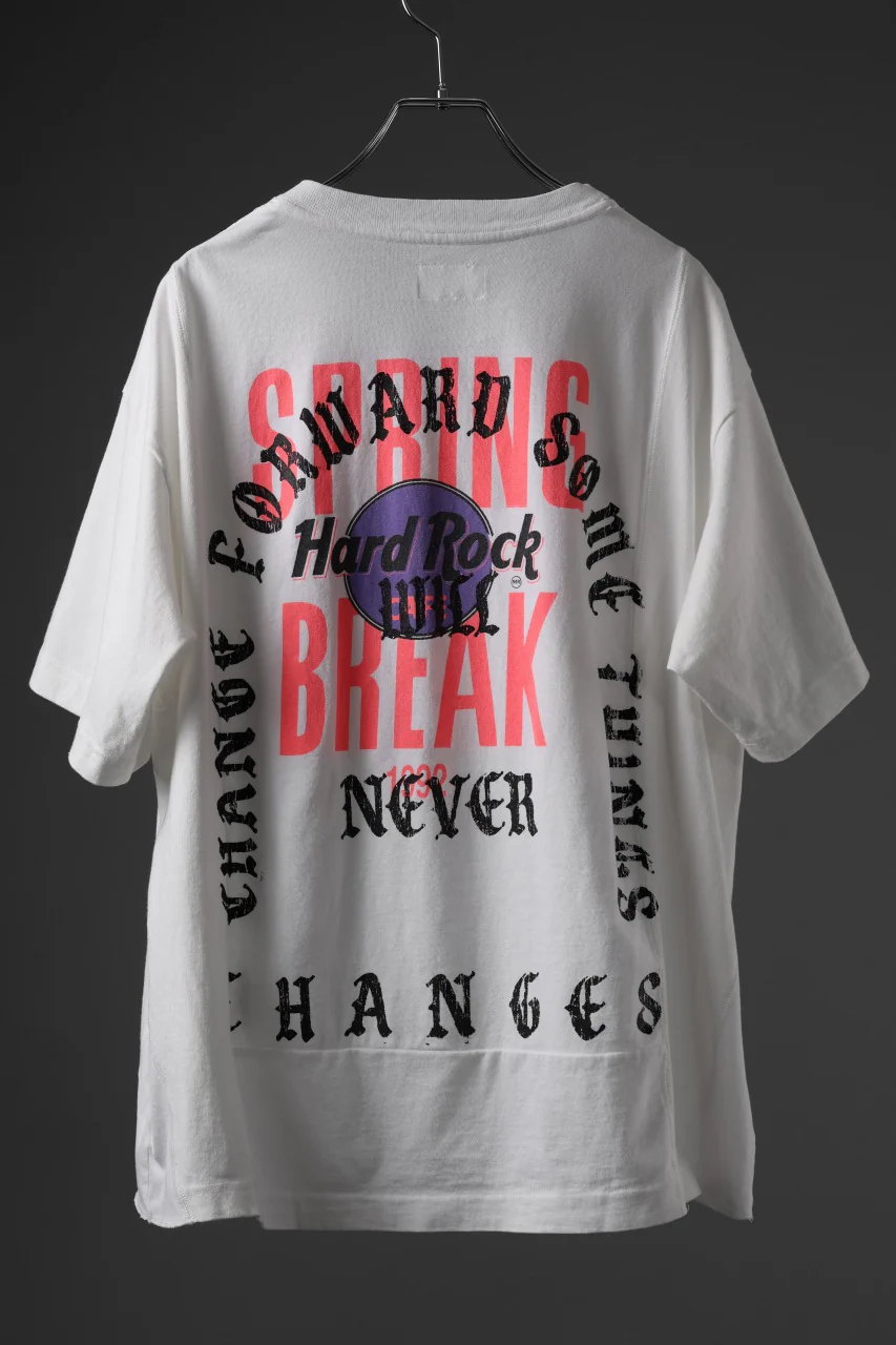 CHANGES x LOOM exclusive VINTAGE REMAKE T-SHIRT - new edition (WHITE #G) - Image 2