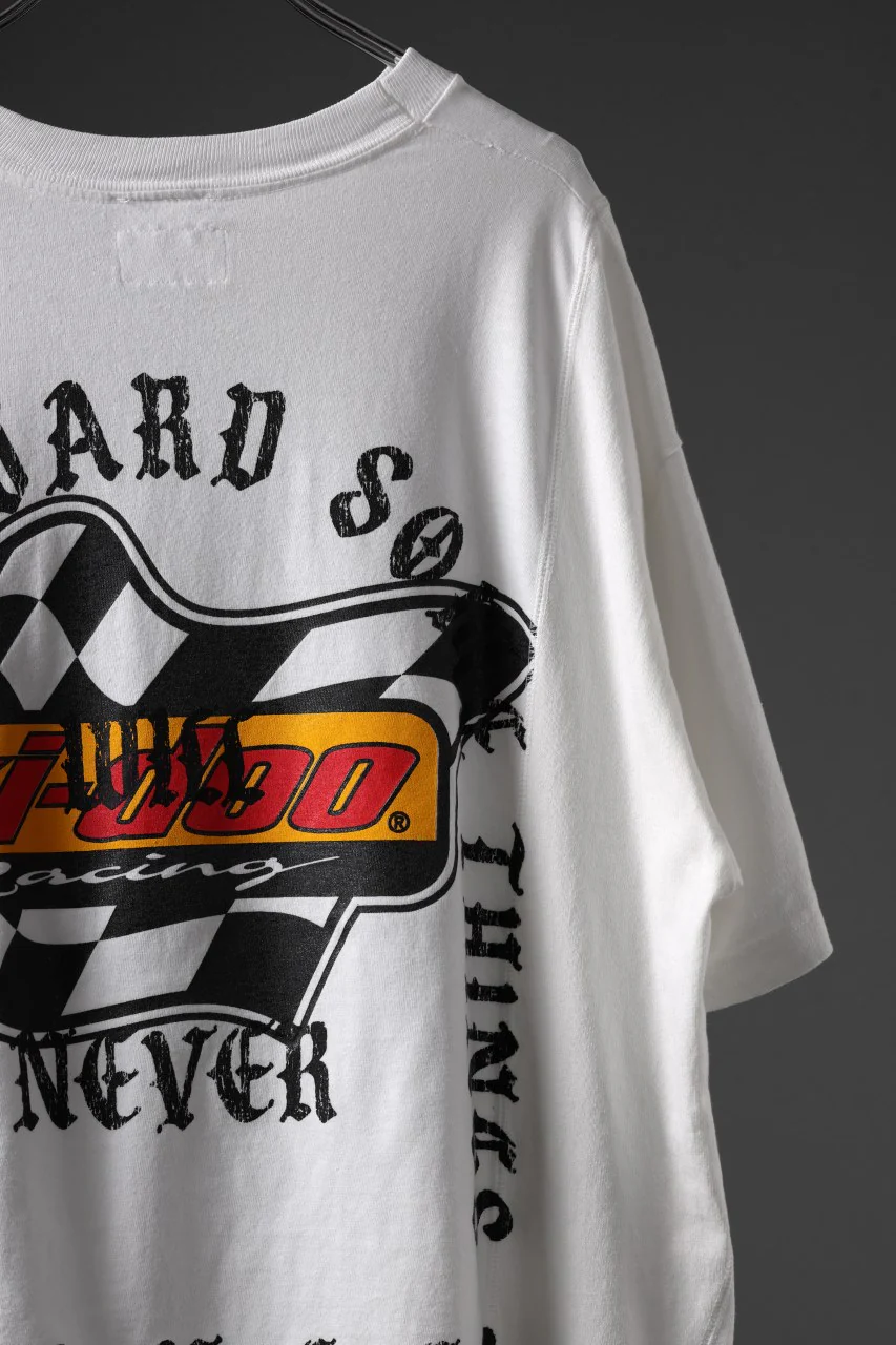 CHANGES x LOOM exclusive VINTAGE REMAKE T-SHIRT - new edition (WHITE #H) - Image 10