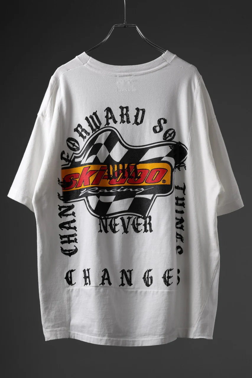 CHANGES x LOOM exclusive VINTAGE REMAKE T-SHIRT - new edition (WHITE #H) - Image 2