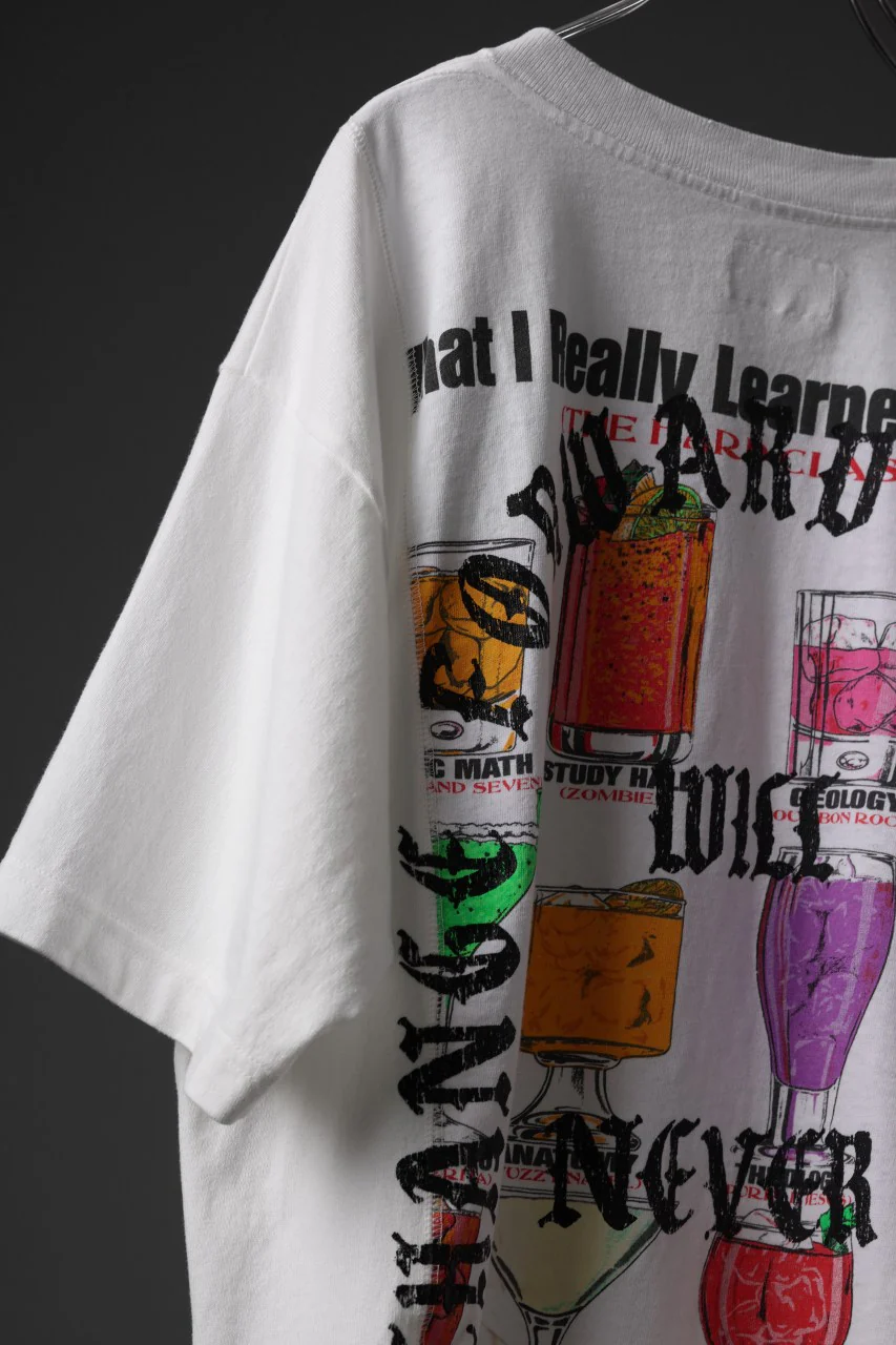 CHANGES x LOOM exclusive VINTAGE REMAKE T-SHIRT - new edition (WHITE #I) - Image 8