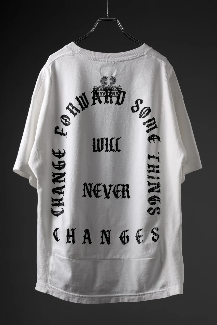CHANGES x LOOM exclusive VINTAGE REMAKE T-SHIRT - new edition (WHITE #L) - Image 2