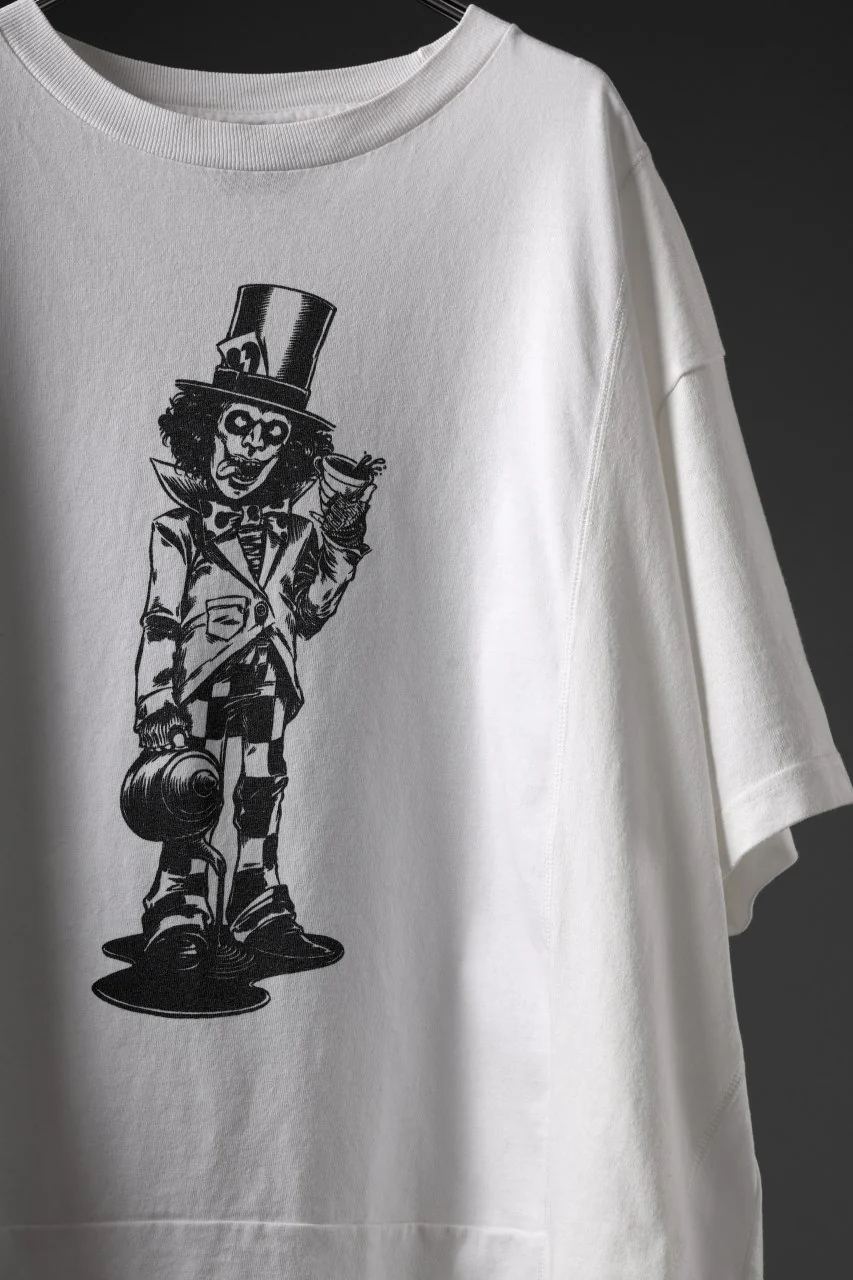 CHANGES x LOOM exclusive VINTAGE REMAKE T-SHIRT - new edition (WHITE #L) - Image 4