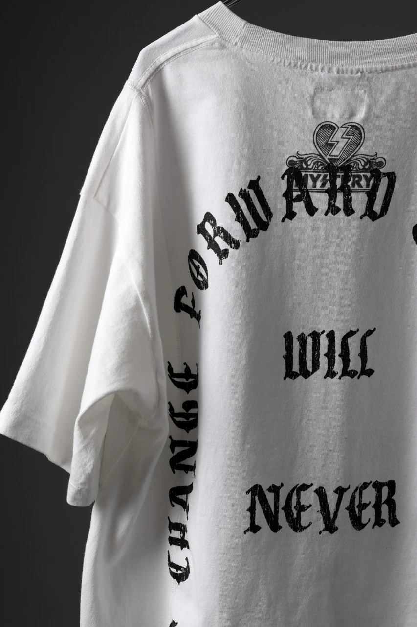 CHANGES x LOOM exclusive VINTAGE REMAKE T-SHIRT - new edition (WHITE #L) - Image 9