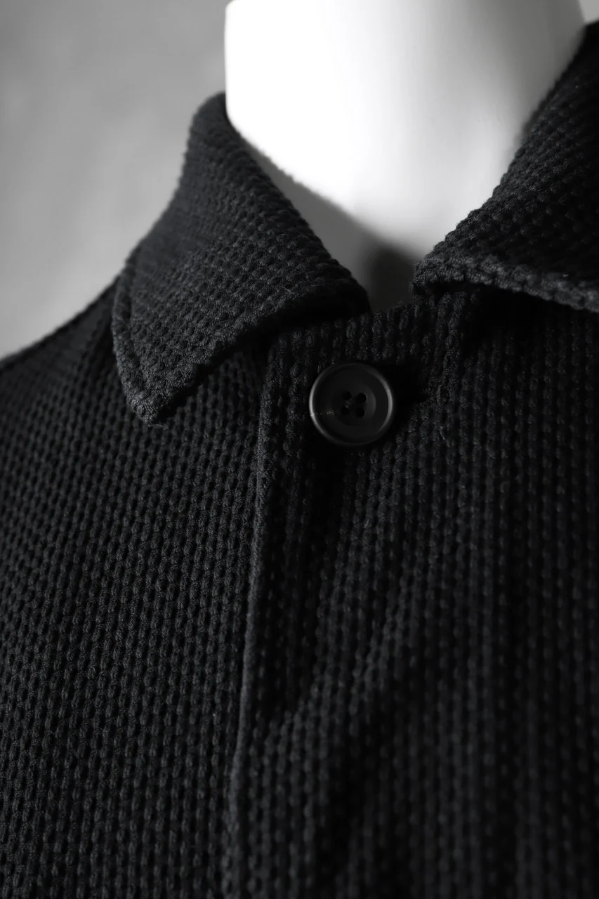 COLINA BALMACAAN COAT / SASHIKO (BLACK) - Image 13