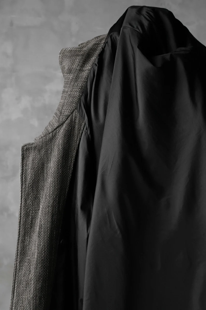 COLINA BALMACAAN COAT / SASHIKO ZAKURO DYED (ZAKURO) - Image 22