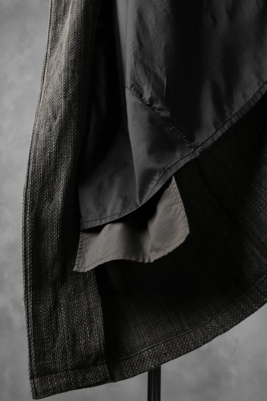 COLINA BALMACAAN COAT / SASHIKO ZAKURO DYED (ZAKURO) - Image 23