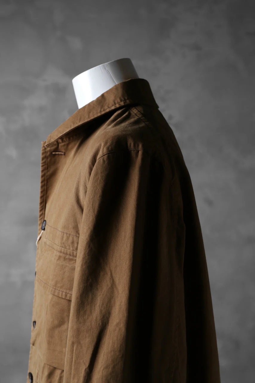 COLINA BDU JACKET / ORGANIC COTTON (CAMEL) - Image 14
