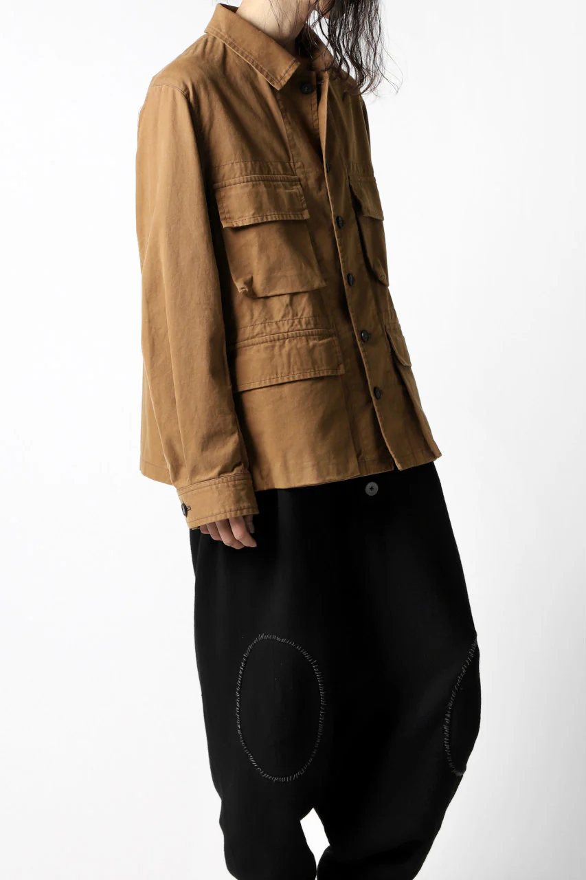 COLINA BDU JACKET / ORGANIC COTTON (CAMEL) - Image 26