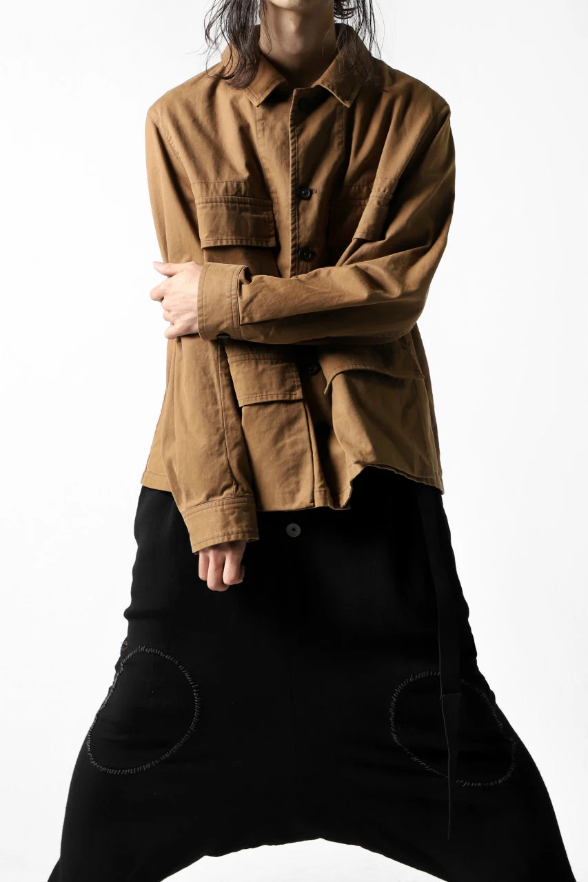 COLINA BDU JACKET / ORGANIC COTTON (CAMEL) - Image 29
