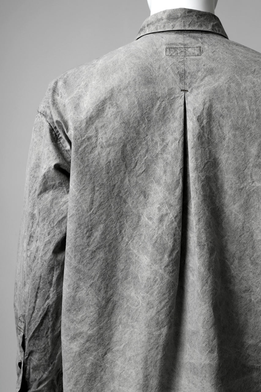 COLINA BIG MINIMAL SHIRT / ORGANIC SUPIMA COTTON BROX (STONE) - Image 24