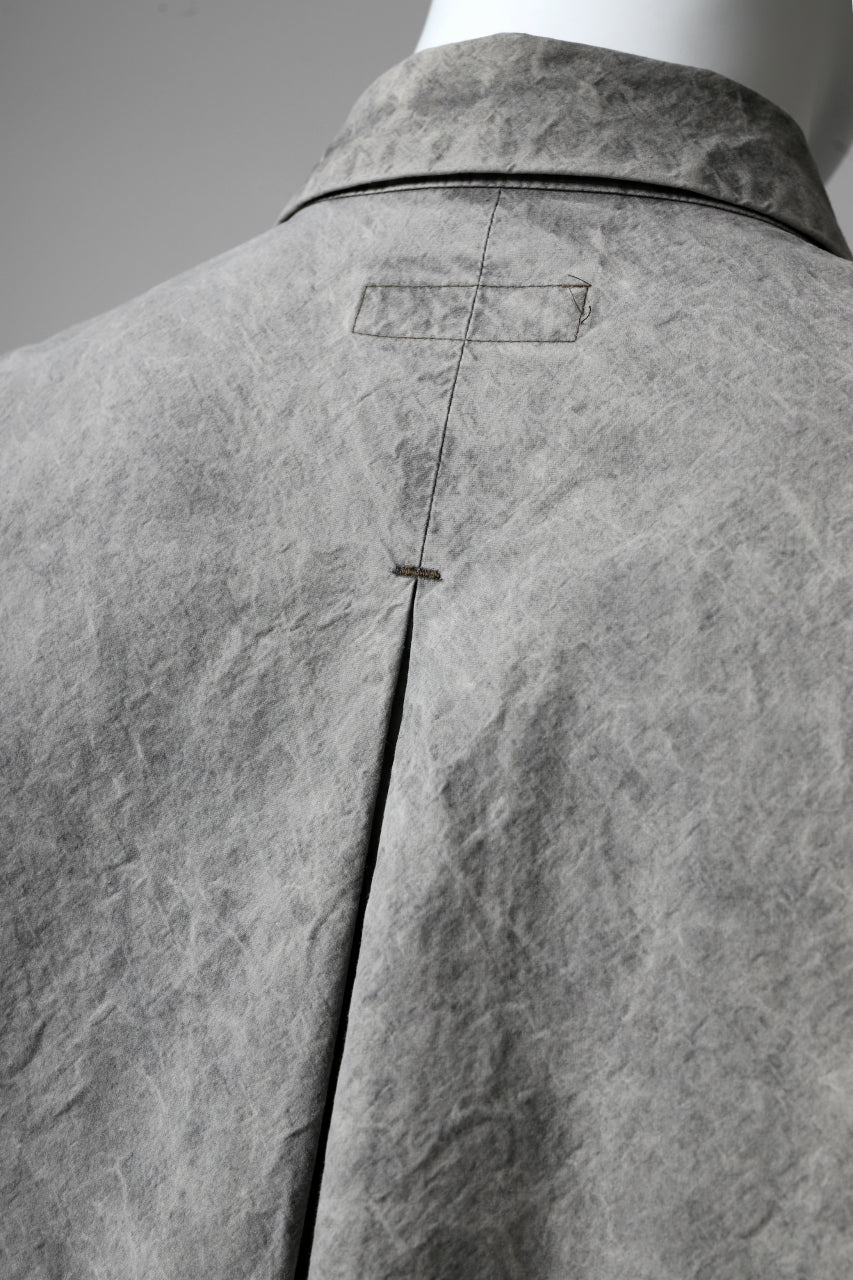 COLINA BIG MINIMAL SHIRT / ORGANIC SUPIMA COTTON BROX (STONE) - Image 25