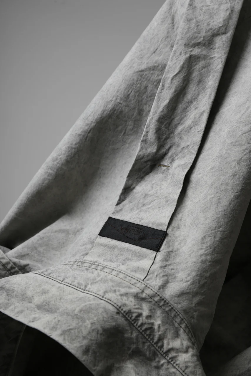 COLINA BIG MINIMAL SHIRT / ORGANIC SUPIMA COTTON BROX (STONE) - Image 26