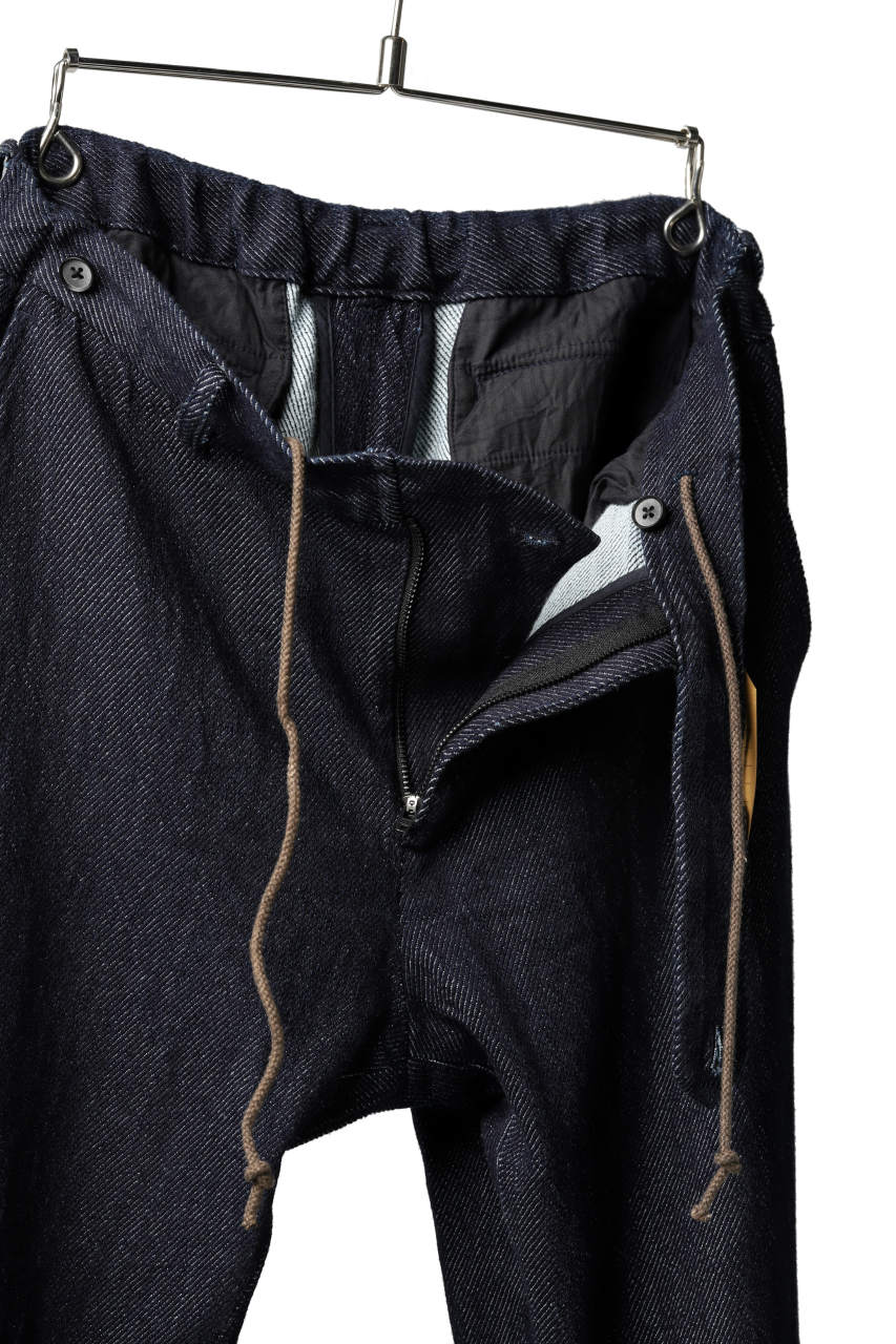 COLINA DRILL DENIM TROUSERS (INDIGO) - Image 16