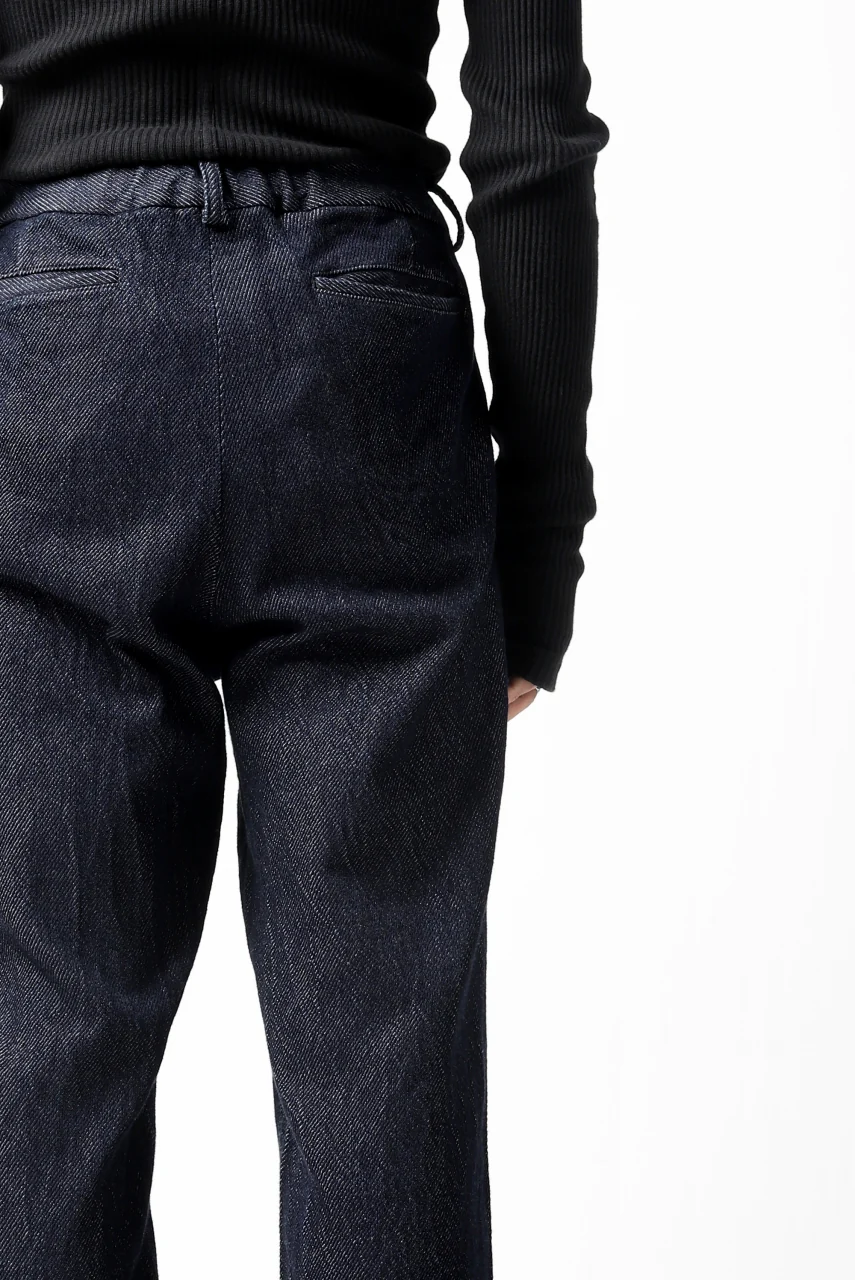 COLINA DRILL DENIM TROUSERS (INDIGO) - Image 30