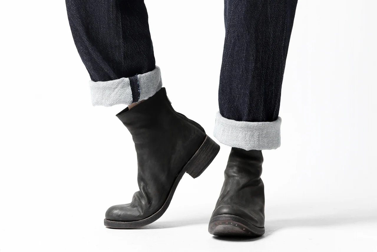 COLINA DRILL DENIM TROUSERS (INDIGO) - Image 36
