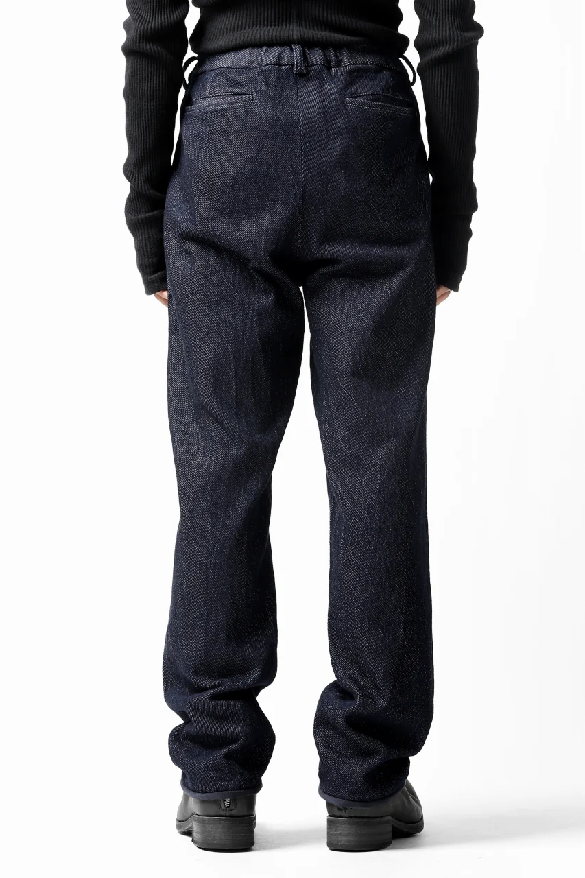 COLINA DRILL DENIM TROUSERS (INDIGO) - Image 6