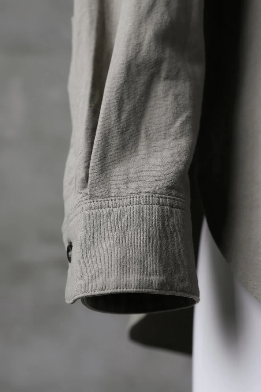 COLINA GRANPA SHIRT / PAPER COTTON (GRAY) - Image 10