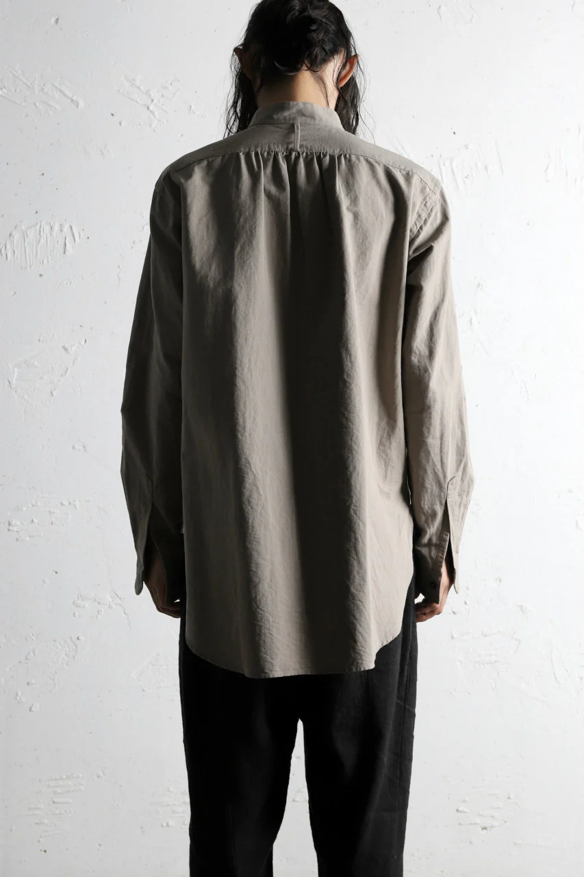 COLINA GRANPA SHIRT / PAPER COTTON (GRAY) - Image 22