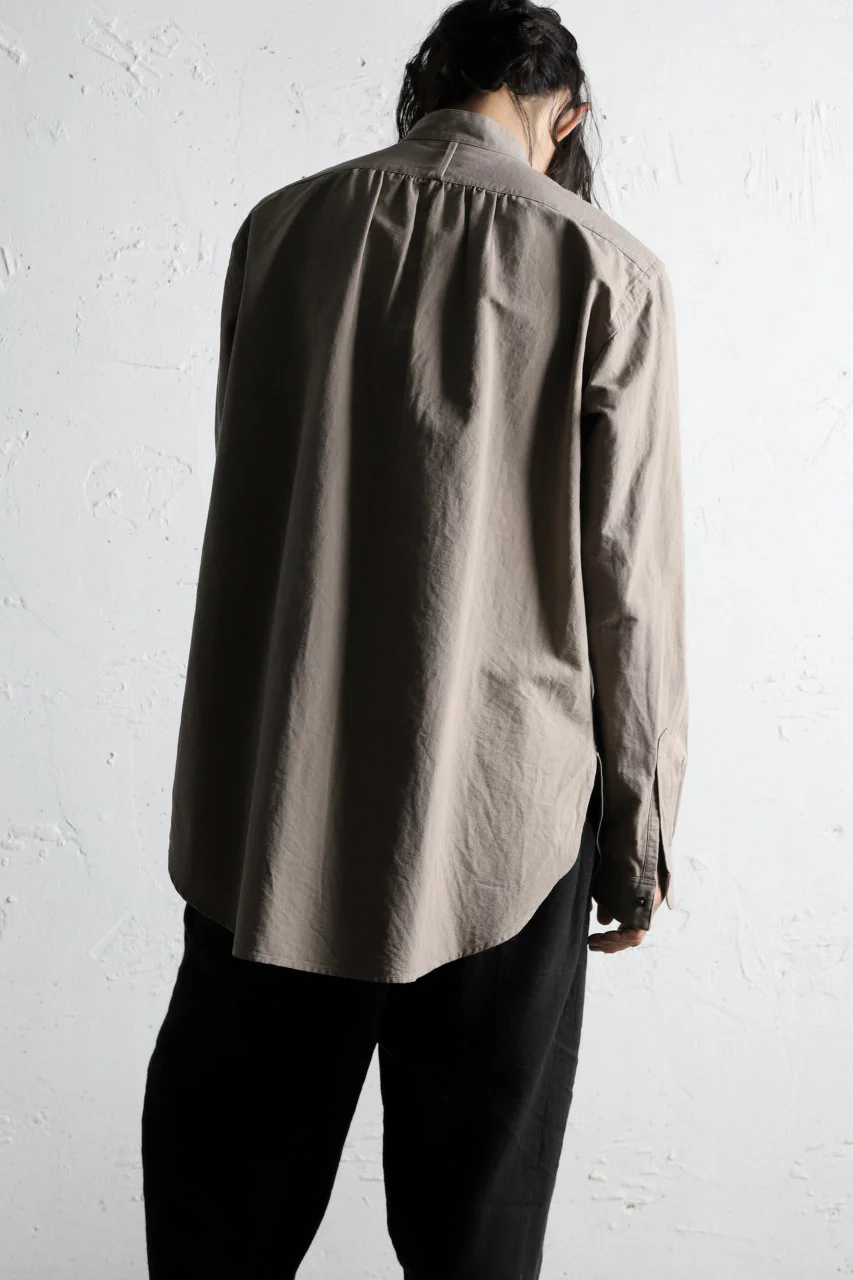 COLINA GRANPA SHIRT / PAPER COTTON (GRAY) - Image 23