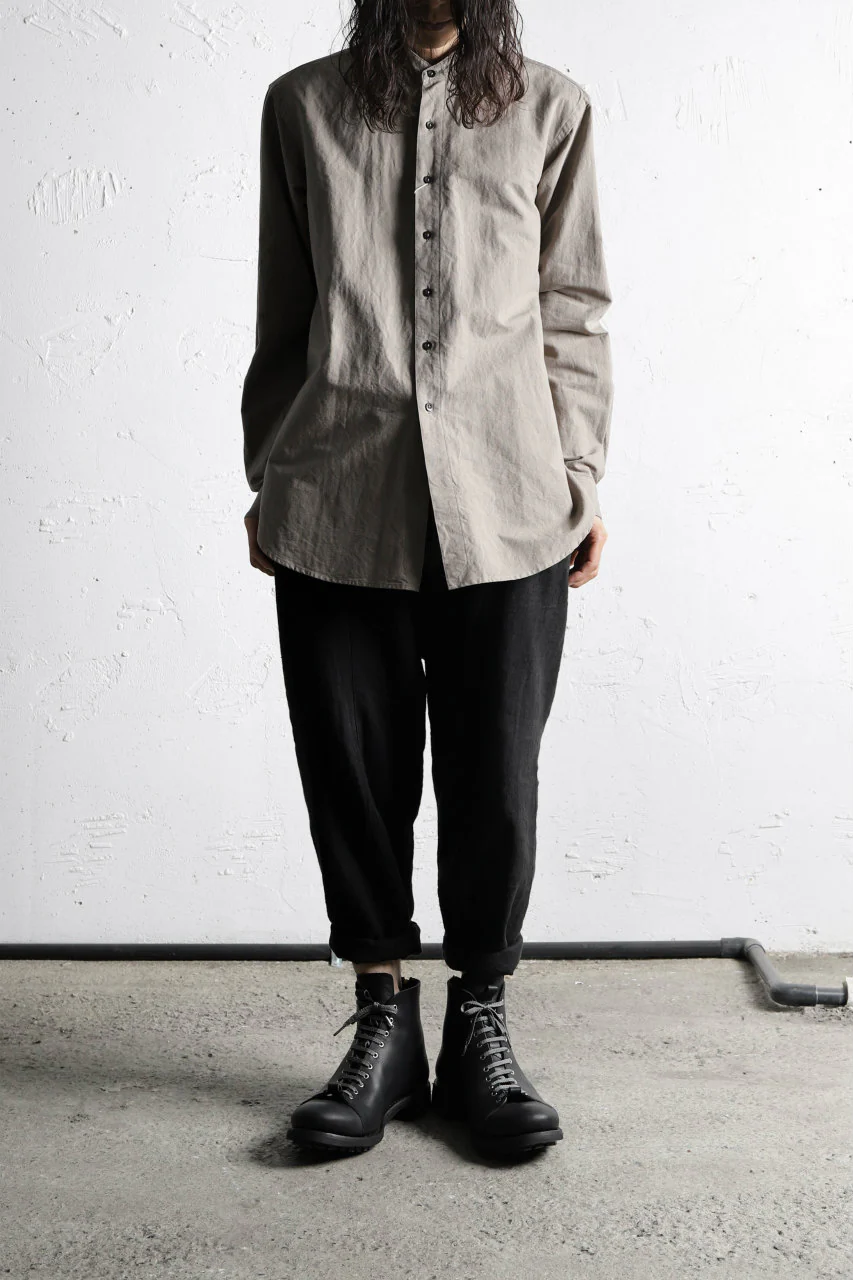 COLINA GRANPA SHIRT / PAPER COTTON (GRAY) - Image 24