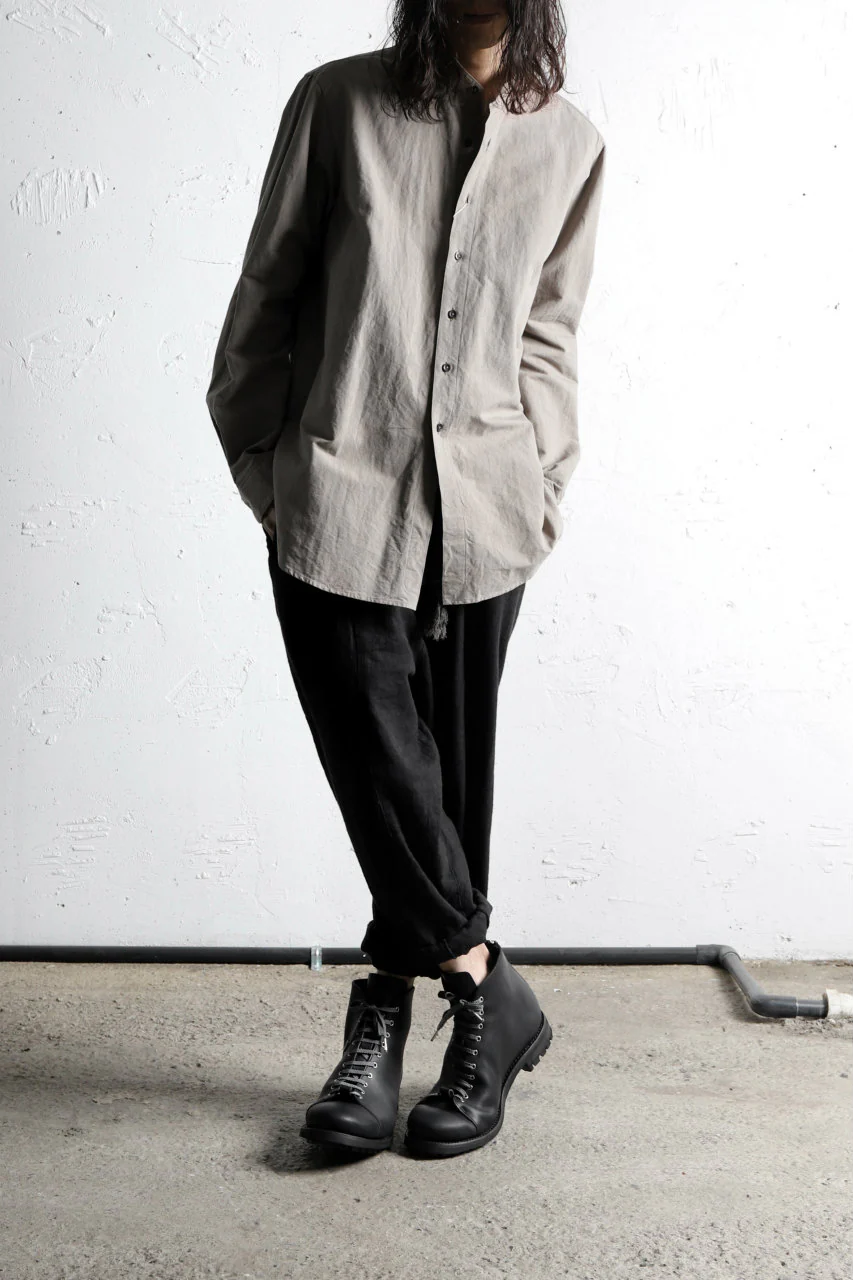COLINA GRANPA SHIRT / PAPER COTTON (GRAY) - Image 25