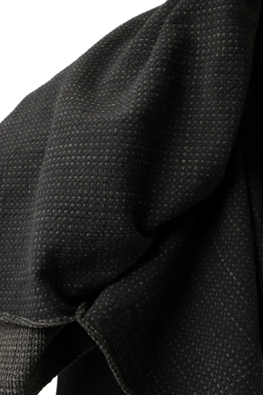 COLINA KEY NECK PULLOVER SHIRT / GARABO LIGHT SASHIKO (ZAKURO) - Image 18