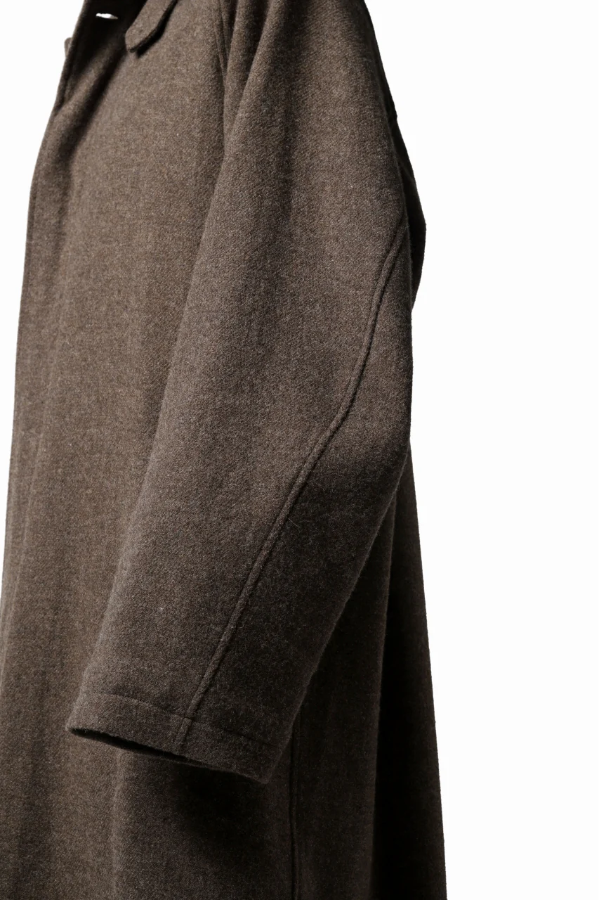 COLINA MAC COAT / BRITISH SUFFOLK TWEED (BROWN) - Image 18
