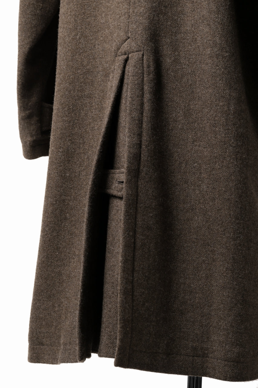 COLINA MAC COAT / BRITISH SUFFOLK TWEED (BROWN) - Image 20