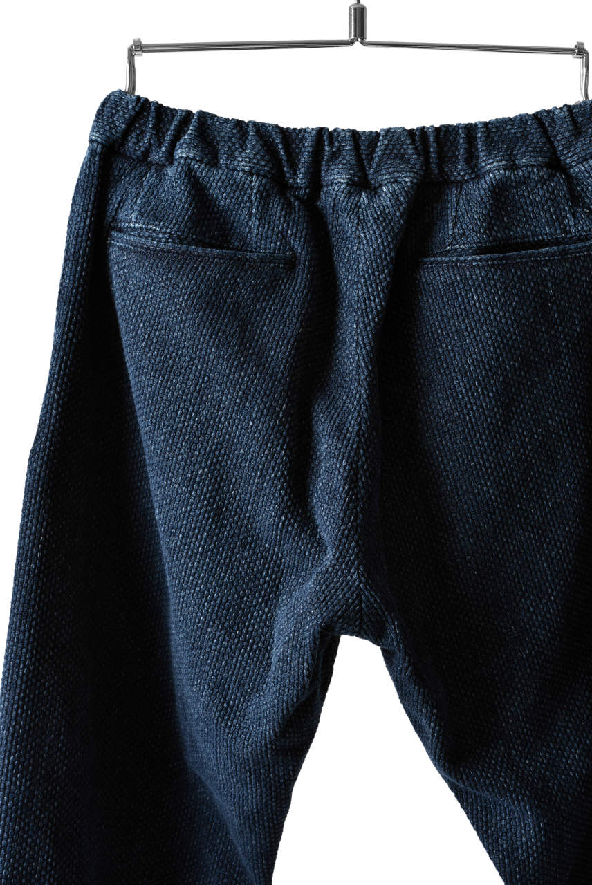 COLINA SASHIKO CURVED TROUSERS (INDIGO) - Image 14