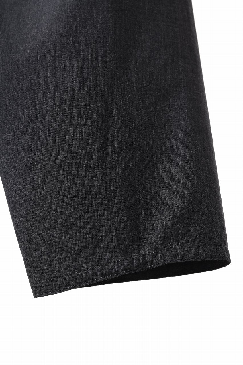 COLINA THE SLACKS / WASHABLE WOOL TROPICAL (DARK GREY) - Image 27