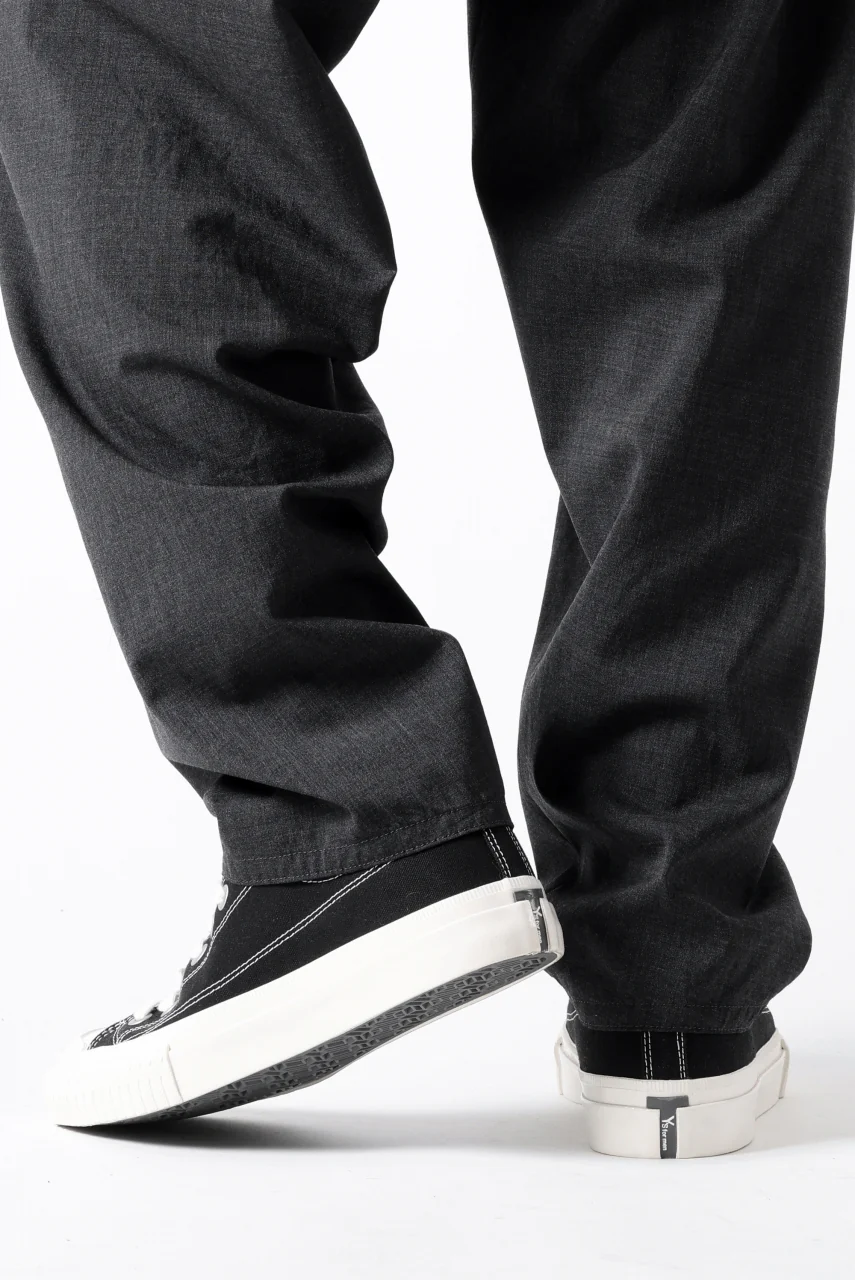 COLINA THE SLACKS / WASHABLE WOOL TROPICAL (DARK GREY) - Image 40