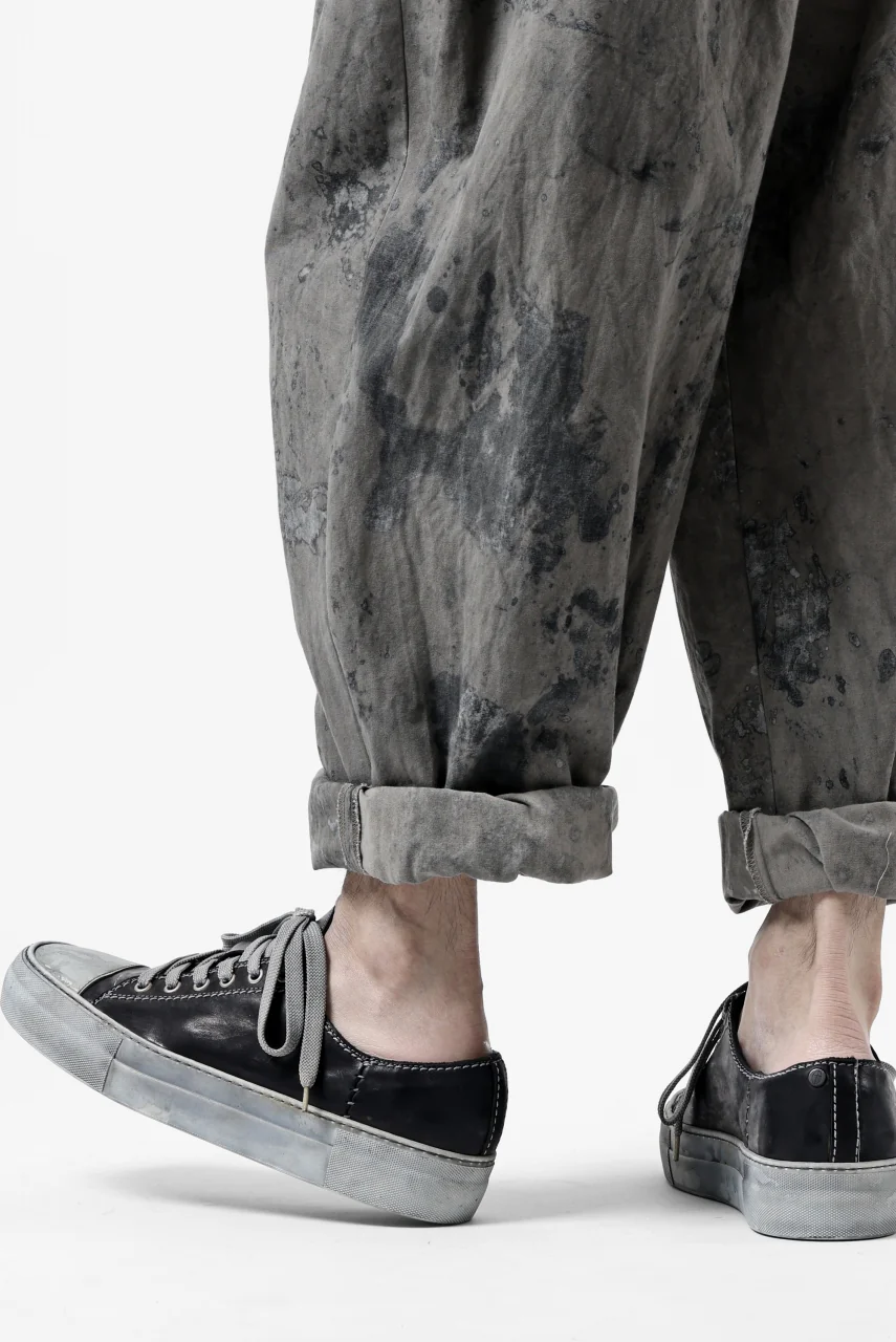 COLINA W TUCK TROUSERS / ANCIENT DYED TUSSER (DUST) - Image 36